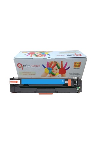 Hp 203x Cf541x Uyumlu Toner Mavi Yüksek Kapasite 2.500 Sayfa Lbp621 Lbp623 M254 M280 M281 Cf540