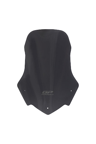 GP Kompozit SYM Wolf 2012-2016 Uyumlu 3 Delikli Ön Cam Füme 49 cm