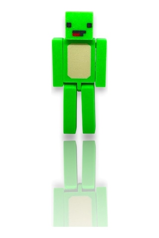 Loy3d Minecraft - Mikey Ve Jj 12 Cm Oynar Kol Ve Bacak, Boya Yok 1