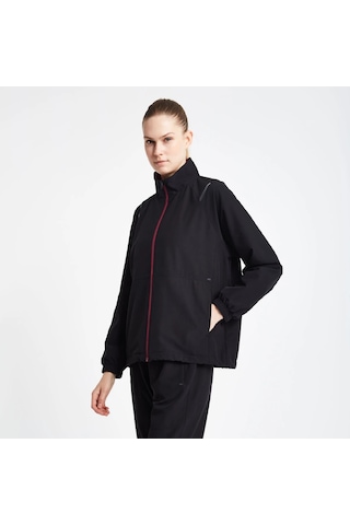 Lescon Kadın Fermuarlı Sweatshirt 24n-2140 24ntbs002140 Siyah