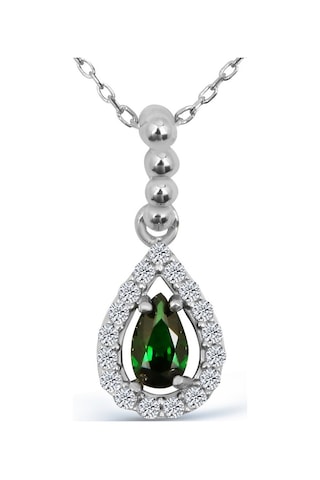 Argentum Concept - Zirkon Taşlı Gümüş Kolye (219325061)