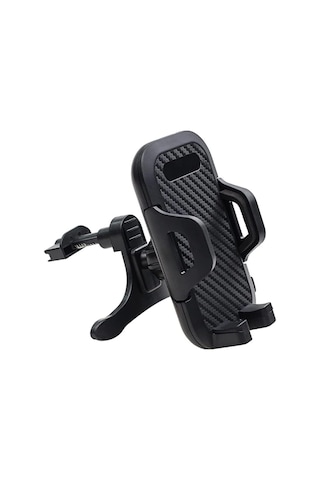 Soulader Araç İçin Güvenli Ve Pratik Cam Yapışkanlı Telefon Tutucu, Universal Uyumlu Siyah