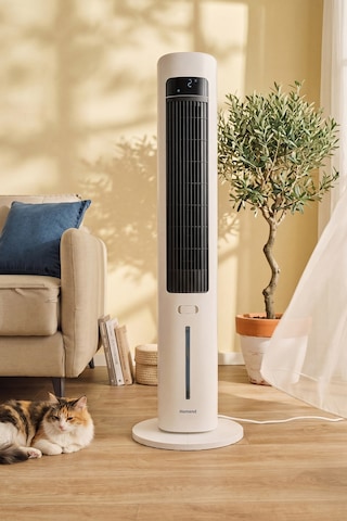 Homend Fanomen 9011H Uzaktan Kumandalı Soğuk Su & Buz Hazneli Kule Tipi Vantilatör 60W