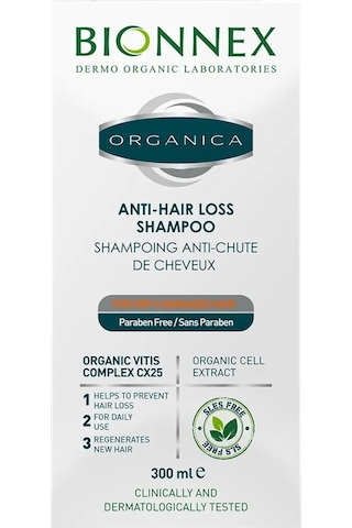 Bionnex Kuru ve Yıpranmış Saçlar Bakım Şampuanı 300 ML
