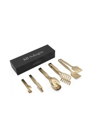 Kb Solingen Titanyum Gold 5"li Pasta, Makarna, Salata, Buz Ve Şek