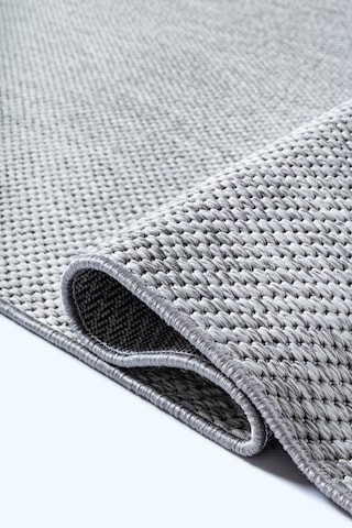 Elit Premium Sisal Jut Halı 1016 - Antrasit Hasır Dokuma Gri-krem Gri - Krem