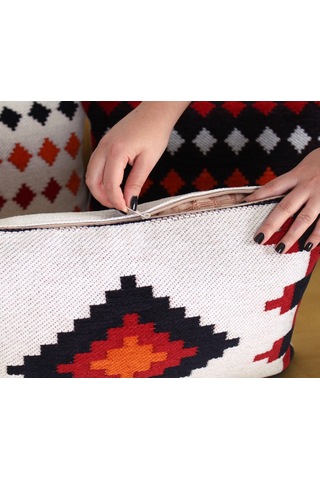 Rustic Kilim Kırlent - Troya