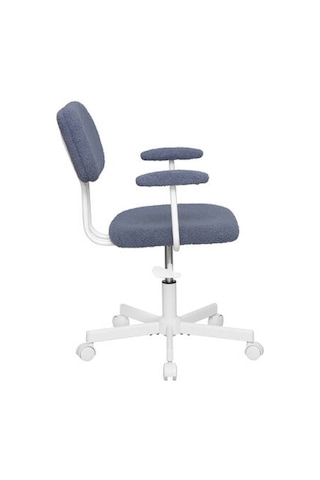 Teddy Ofis Ve Çalışma Sandalyesi-mavi 64x74-83x63 Cm