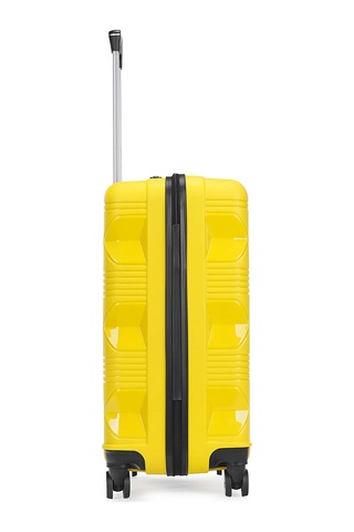 Wexta Wx-pp14 Sarmal Sarı Orta Boy Polipropılen Valiz Sari