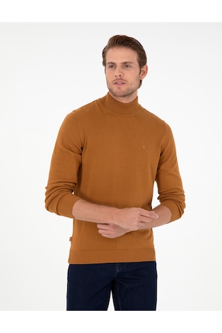 Pierre Cardin Erkek Kahverengi Kazak /triko 50296548-vr163 Kahverengi