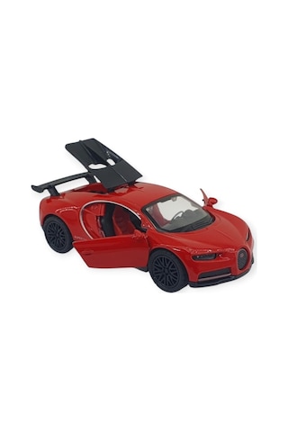 Çek Bırak Araba Metal - 3661c- Kırmızı Kırmızı