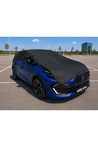 Gard Oto Universal Hatchbak Araç Brandası Su Geçirmez Siyah Hatchback