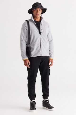 AC&Co / Altınyıldız Classics Erkek Sıyah Standart Fit Normal Kesim Pamuklu Eşofman Altı Siyah
