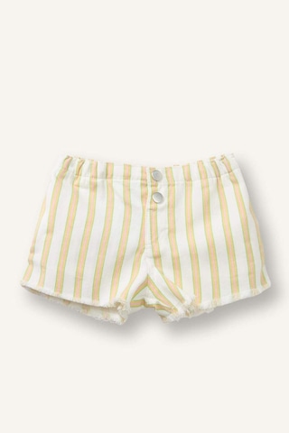 Defacto Gabardin Şort Kız Bebek H6572a526hsyl273 Sarı-yl273