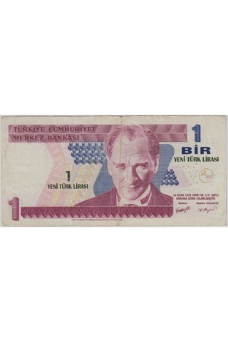 8. Emisyon 1 Ytl A14 Çt.