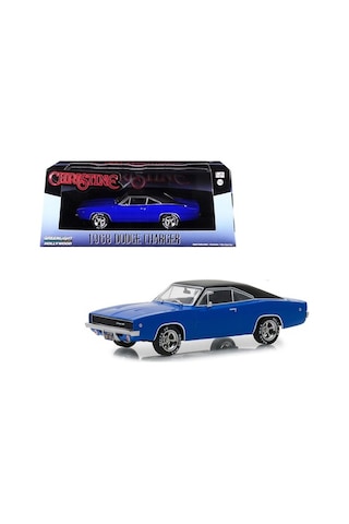 Mattel Greenlight 1:43 1968 Dodge Charger Christine Mavi Model Araba