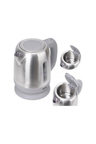 Crown Crw-7211 1800w 1.8 Litre Lüks Çelik Su Isıtıcı Kettle I Nox