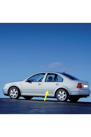Vw Bora 1999-2005 Sol Arka Kapı Çıtası Boyanır Tip 1j4853753b
