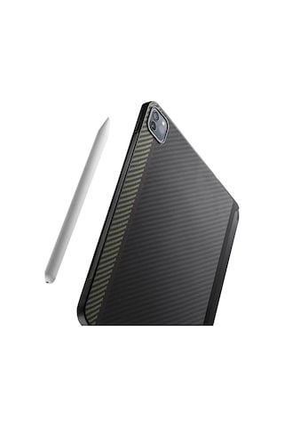 Apple Uyumlu iPad Pro 11 2021 3.nesil Kılıf Aramid Fiber Pitaka Ultra-slim Classic Serisi Siyah-yeşil