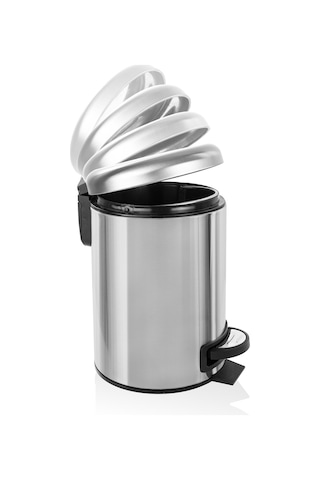 Elit Paslanmaz Çöp Kovası Anti-finger - Yavaş Kapanır 3 L