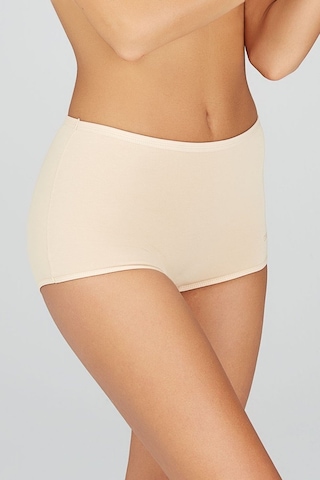 Kom Basic Kadın Short Külot 2li Ten Renk Ten