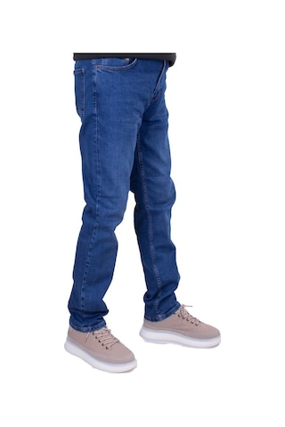Twister Martin 744-01 Mavi Normal Bel Normal Paça Erkek Jeans Pantolon Mavi