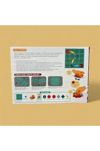 Kodlama Labirent Arabalı Zeka Oyunu Eğitici Oyuncak