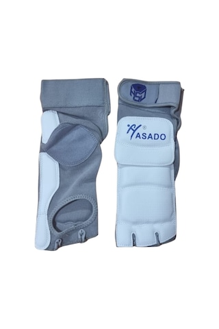 Haşado Topuk Destekli Üç Parmaklı Taekwondo Ayaküstü Koruyucu Takım Beyaz