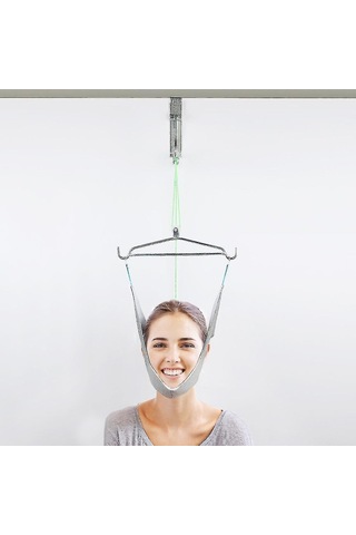 Leezsing Servikal Traksiyon Cihazı, Servikal Traksiyon Aleti Kapısı Asılı Servikal Traksiyon Çerçevesi Çok Renkli