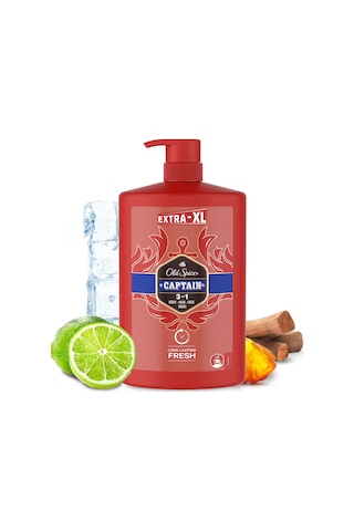 Old Spice Captain Erkekler İçin Duş Jeli Ve Şampuan 1 L