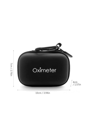 Vkemall Eşofman Tipi Oksimetre İçin Suluğa Dayanıklı Taşınabilir Eva Koruyucu Kutu - Dışarıda Kullanıma Uygun Depolama Çantası