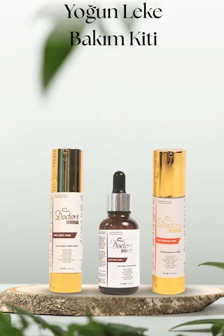 Doctors Beauty Güneş Kremi + Leke Karşıtı Yoğun Bakım Seti 3'lü