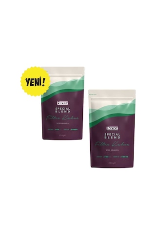 Special Blend Filtre Kahve %100 Arabica Brazil & Colombia Harmanı 250 Gr 2 Adet Toplam 500 Gr