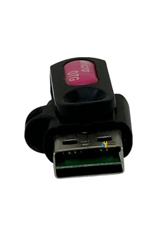 Otg Kart Okuyucu Sd/tf - 2'si 1 Arada - Micro/usb Kart Okuyucu