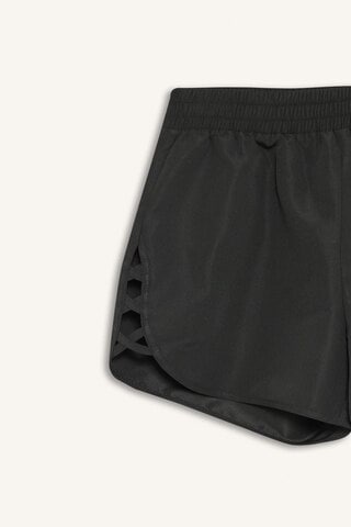 DeFacto Regular Fit Deniz Şortu-Fall in Love B7210AX25SMBK27 Siyah