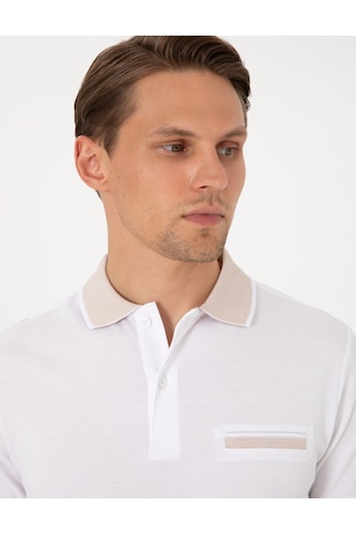 Pierre Cardin Erkek Beyaz Tişört 50307562-vr013 Beyaz