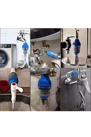 Musluk Filtresi Su Arıtma Paslanmaz Çelik Su Ön Filtresi, Pas, Bakteri,metalleri Temizler