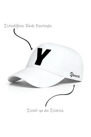 Ogc Y Harfi Unisex Şapka Beyaz