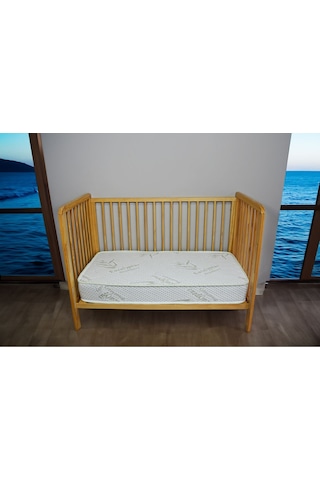 Mega Life 90x190x15 Cm Bebek Ve Çocuk Yatağı Sünger Park Yatak Anne Yanı Ve Bebek Yatakları Ultra Lüx Full Ortopedik