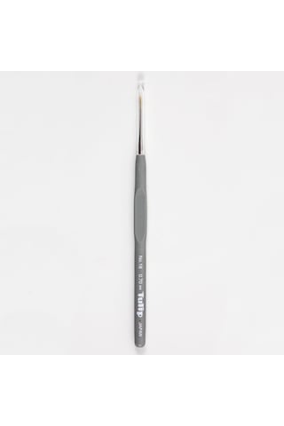 Abarta Tulip Silikon Elastik Saplı Dantel Tığ No:18 & 0.70mm-gri