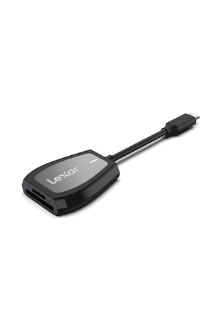 Lexar Profesyonel Çift Yuvalı Okuyucu, Usb-c Bağlantılı, Sd Ve Mi