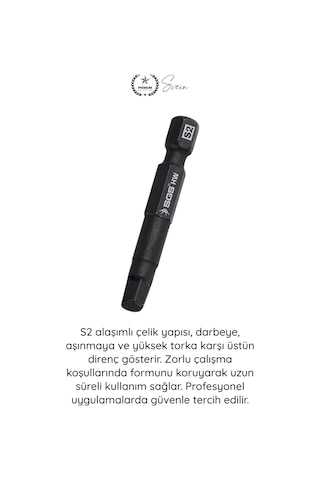 Allen 5 Mm Allen Bits Uç 5 Cm S2 Çelik Profesyonel Alyan Tornavida Ucu Manyetik Altıgen Vida Sökme