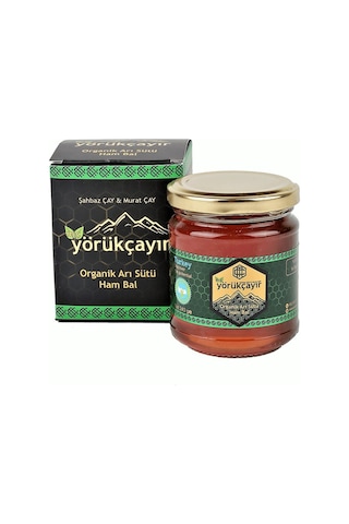 Yörükçayır Organik Arı Sütü Ham Bal 240 Gr 240 G