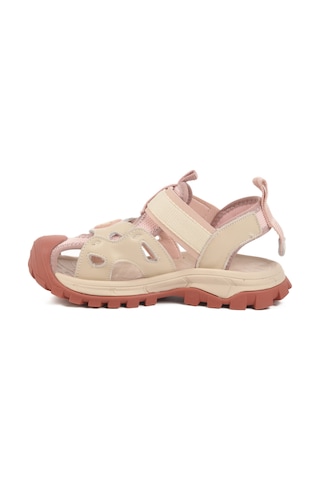 Pembe Cırtlı Hafif Unisex Çocuk Spor Sandalet 25y614 F Pembe