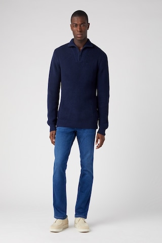 Wrangler Regular Straight Fit Normal Kesim Düşük Bel Mavi Esnek Greensboro Jean Denim Kot Pantolon Olympia
