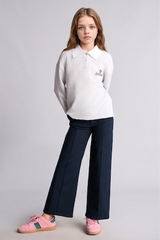 Defacto Wide Leg Düz Paça Cepli Gabardin Pantolon Kız Çocuk H9665a826aunv253 Lacivert-nv253