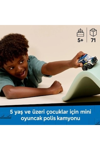 Lego Yaratıcı Polis Kamyonu Seti - 5 Yaş Ve Üzeri Çocuklar İçin Oyun