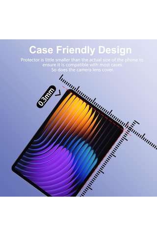 Xiaomi Pad 7 / Pad 7 Pro Ekran Koruyucu 11.2 Inç Nano Esnek Kırılmaz Tam Uyumlu Ekran Korum