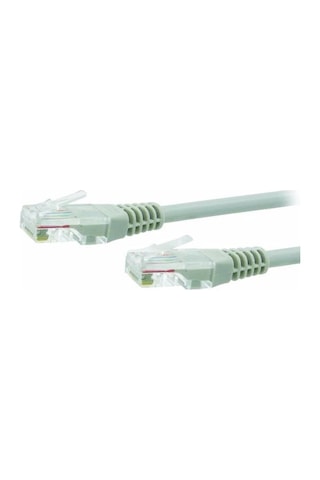 Cat-6 Rj-45 Phaç Kablo 20 Mt Gri