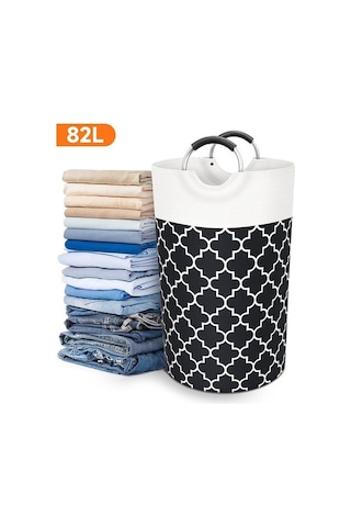 Novahub Kırmızı 82l Katlanır Çamaşır Sepeti, Elbise Çantası, Yatak Odası İçin Kırmızı